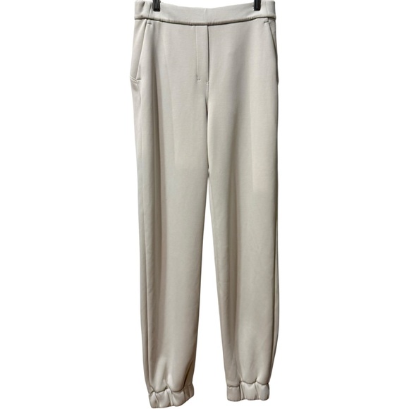 lululemon athletica Pants - Lululemon Softstreme Classic Pants Brushed Soft Fabric Ivory High Rise Joggers 6